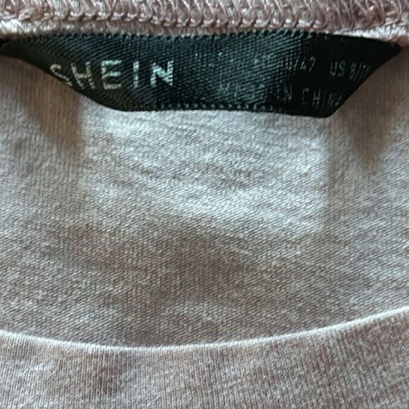 SHEIN Light Pink Sun & Moon Graphic Tee – Size M (8/10) - Picture 7 of 7